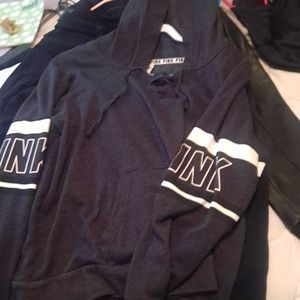 Hoodie size large wore it under ten times, still in great shape nothing wrong